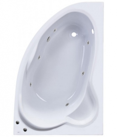 Ванна Roca Luna 170x115 (Правая) с гидромассажем